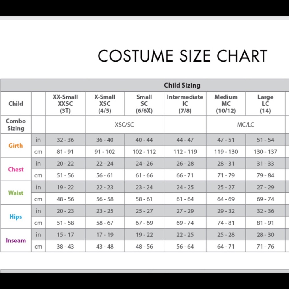Weissman Dance Costume Skate SC 6/6x Child Small - Picture 8 of 8